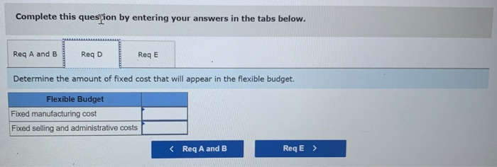 price Variable manufacturing cost Fixed manufacturing cost Fixed selling and administrative cost