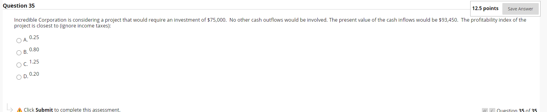 Life of the project $12,000 10 years 18% Discount rate Use the