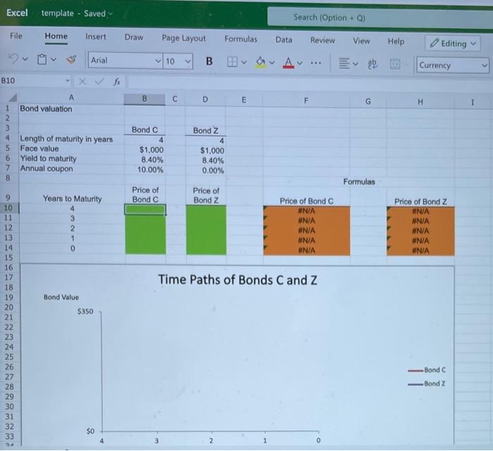 in her portfolio, Bond C and Bond Z. Each bond matures in