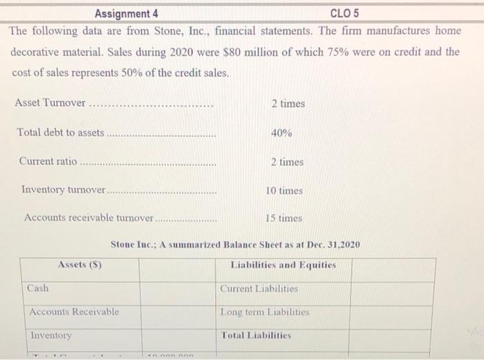  please check the requirements down in the last page Assignment 4
