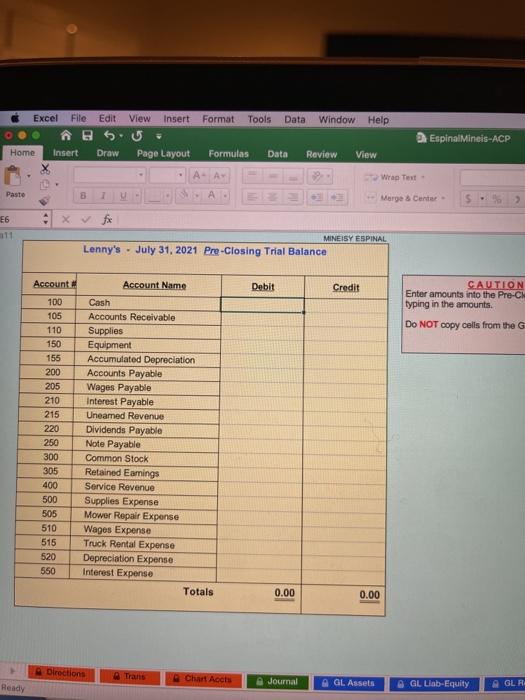 mowing job - customer will pay in 10 days. July 5 The