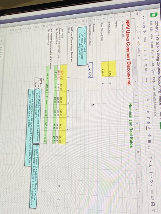 12 Can the general discount rate method shown in Figure 4.1 be