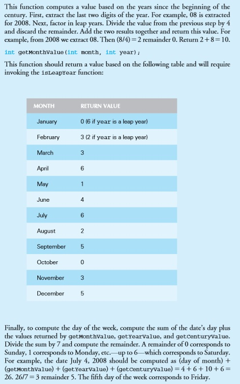 problem: Below is my code: bool isLeapYear(int year) { if (year %