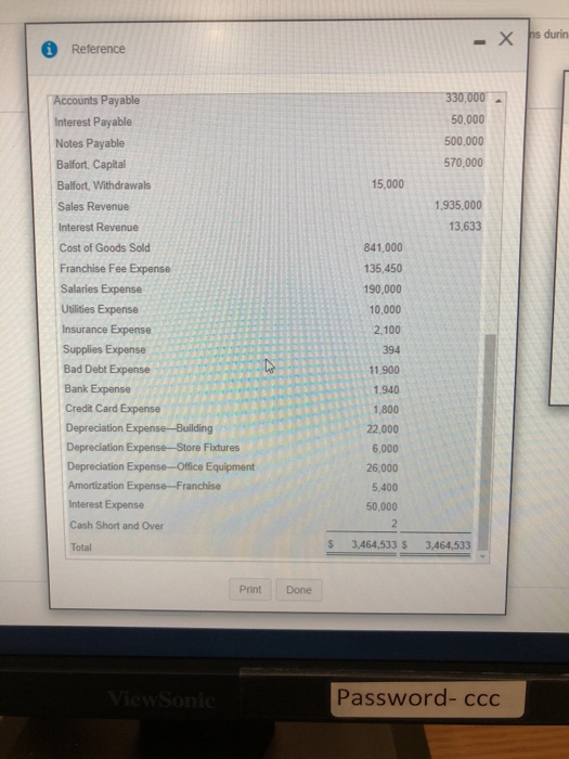 December 31, 2018 Balance Credit Debit Account Title Cash Petty Cash Accounts