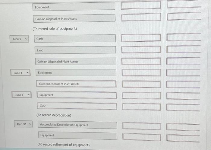 plant assets. During 2023, the following selected cash transactions occurred. April 1