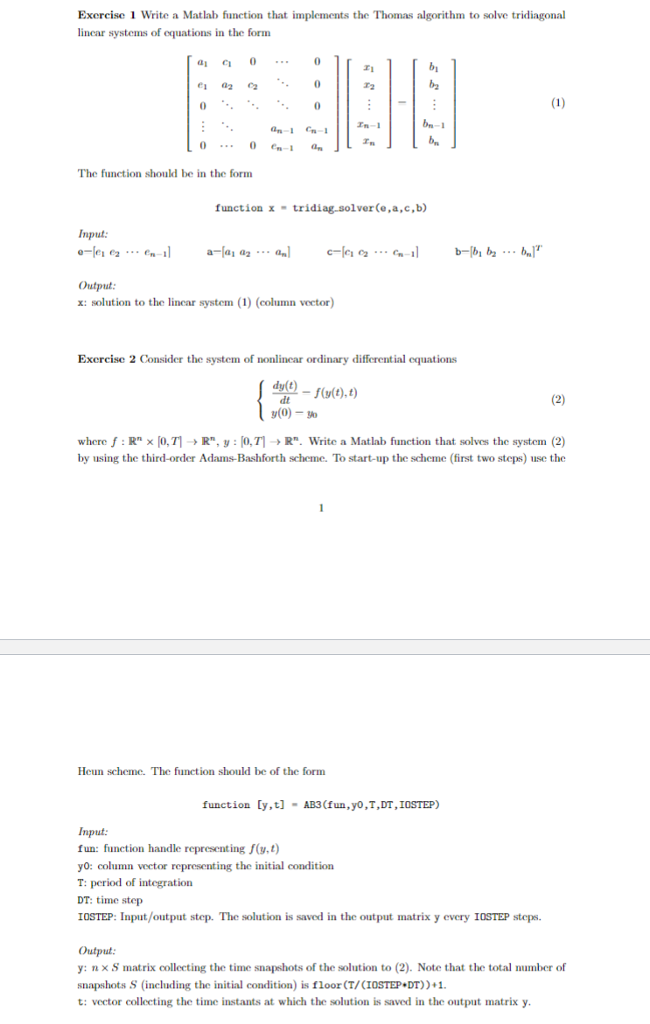 PLEASE ANSWER ALL 3 EXERCISES!!!!!!! THANK YOU.I NEED A SOLUTION TO EXERCISE