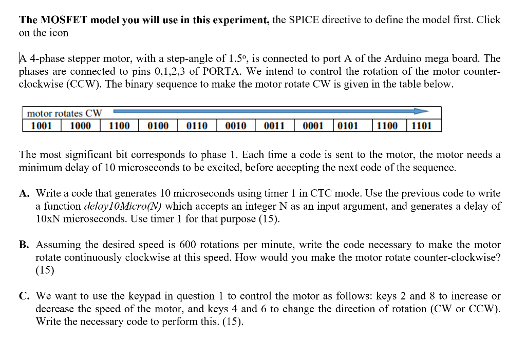  The MOSFET model you will use in this experiment, the SPICE