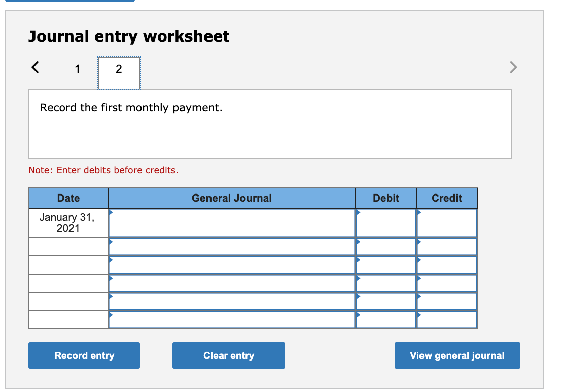 Carnivals borrows $23,000 to purchase a delivery truck by agreeing to a