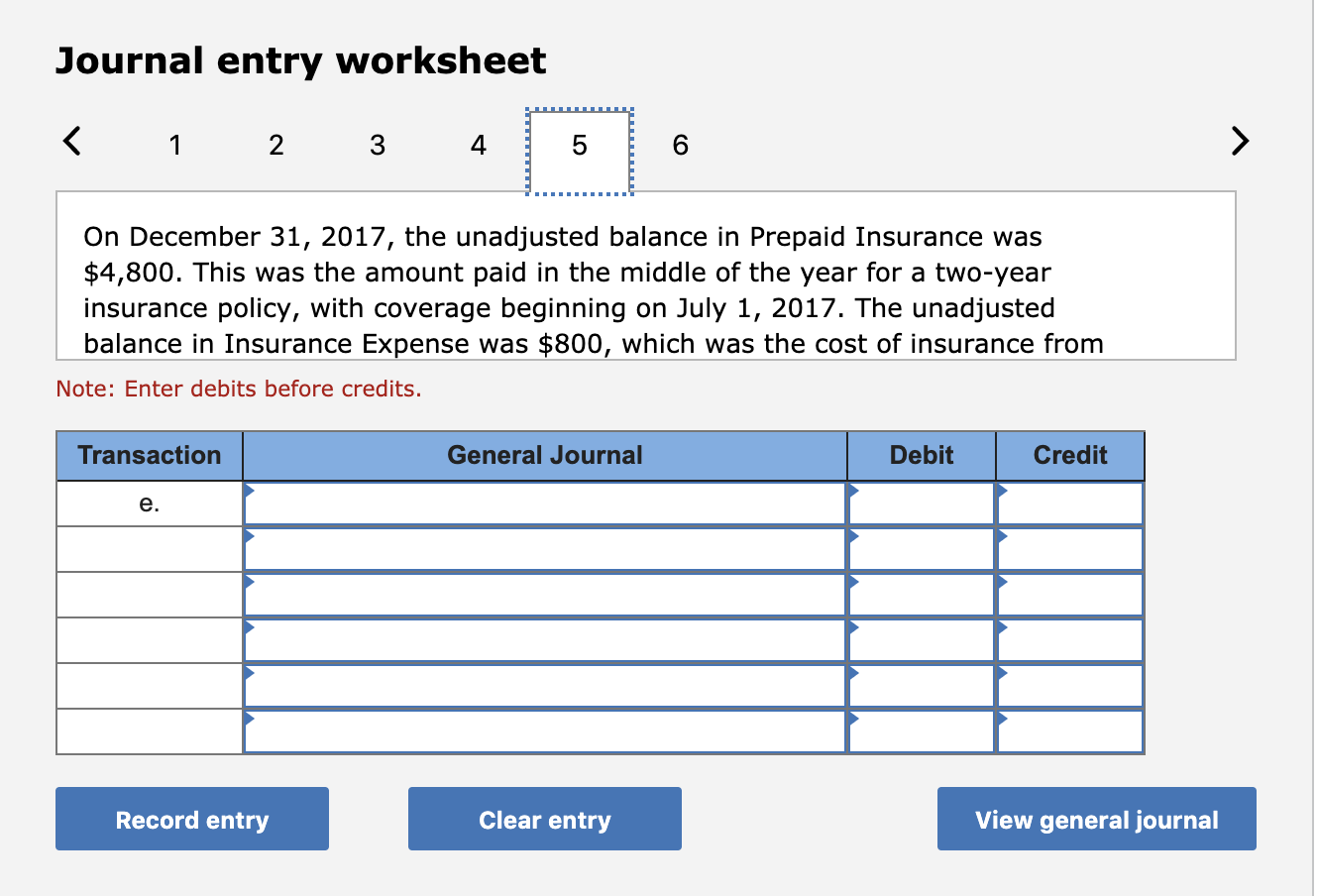 earned by employees during December 2017, unpaid and unrecorded at December 31,