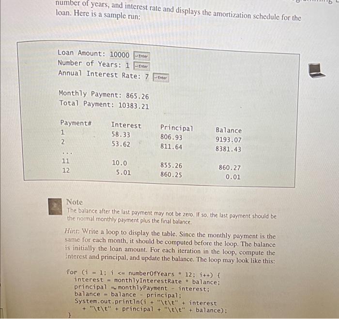 output using System.out.printf, decision making, looping constructs and methods. you can use