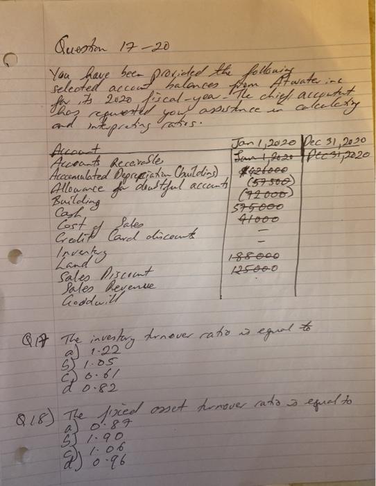  the numbers for the table are in the second picture Question