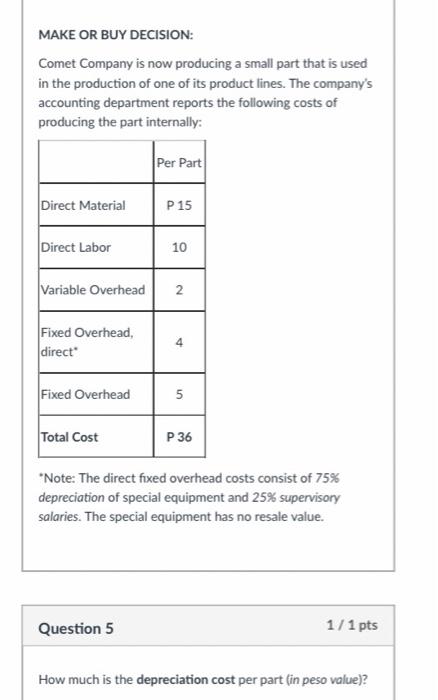  please help me answer this problem with complete solutions. thanks! MAKE