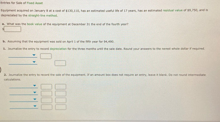 $282,880 and estimated residual value of $5,200 is expected to have a