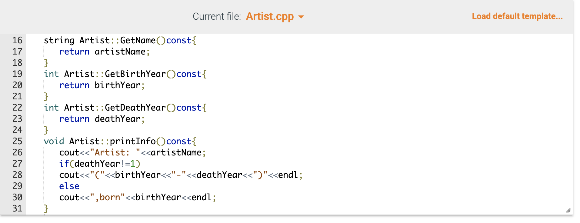 space, then the birth and death dates in one of three formats: