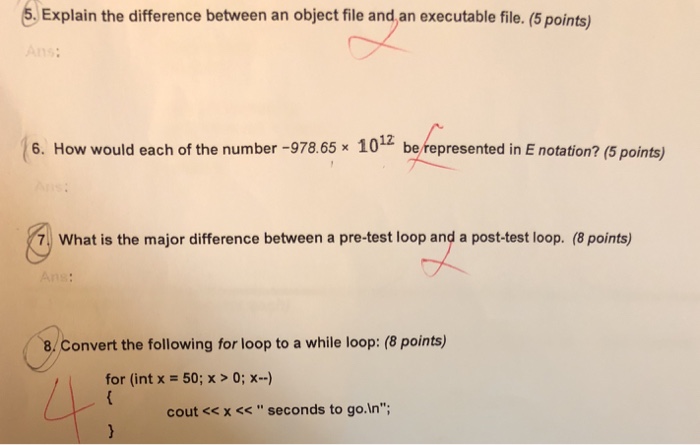 points) 2. Write a complete C++ program which will find the largest
