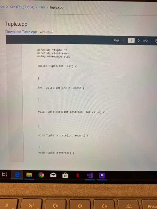 1. Tuple::MAXVALUE = 100. BEGIN TESTSET (1,1,1,1,1,1,1,1) [2,3,4,5,6,7,8,9) (2,3,4,5,6,7,8,9) (99,3,4,5,6,7,8,2) (100,3,4,5,6,7,8,1) END