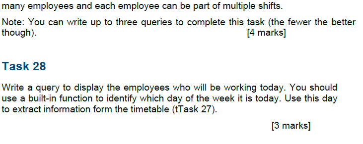 VALUES (104,'Imran',' Khan','Sales', 101, '2003-04-17'); INSERT INTO EMPLOYEE VALUES (105,' Wally', 'Ham','
