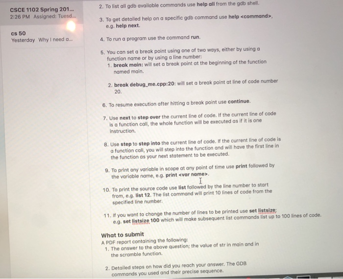 carryout on your own. During the lab, the instructor will explain some