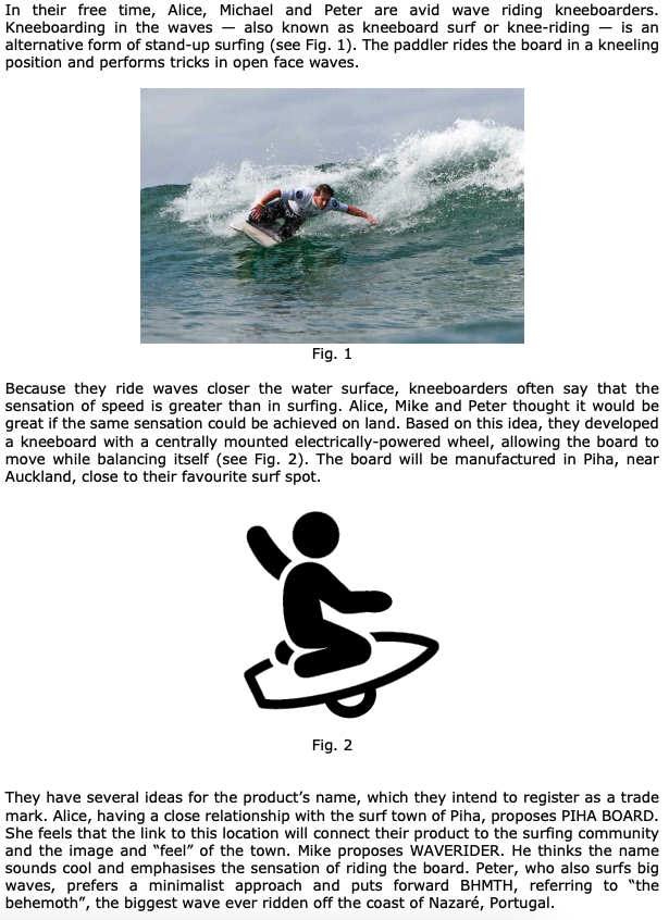 Question: Alice, Michael and Peter ask you for advice regarding the following