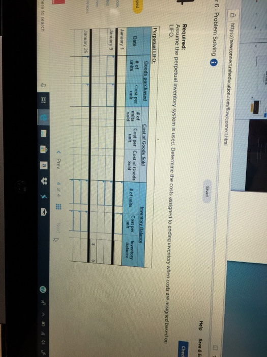 E Chee A company reports the following beginning inventory and two purchases