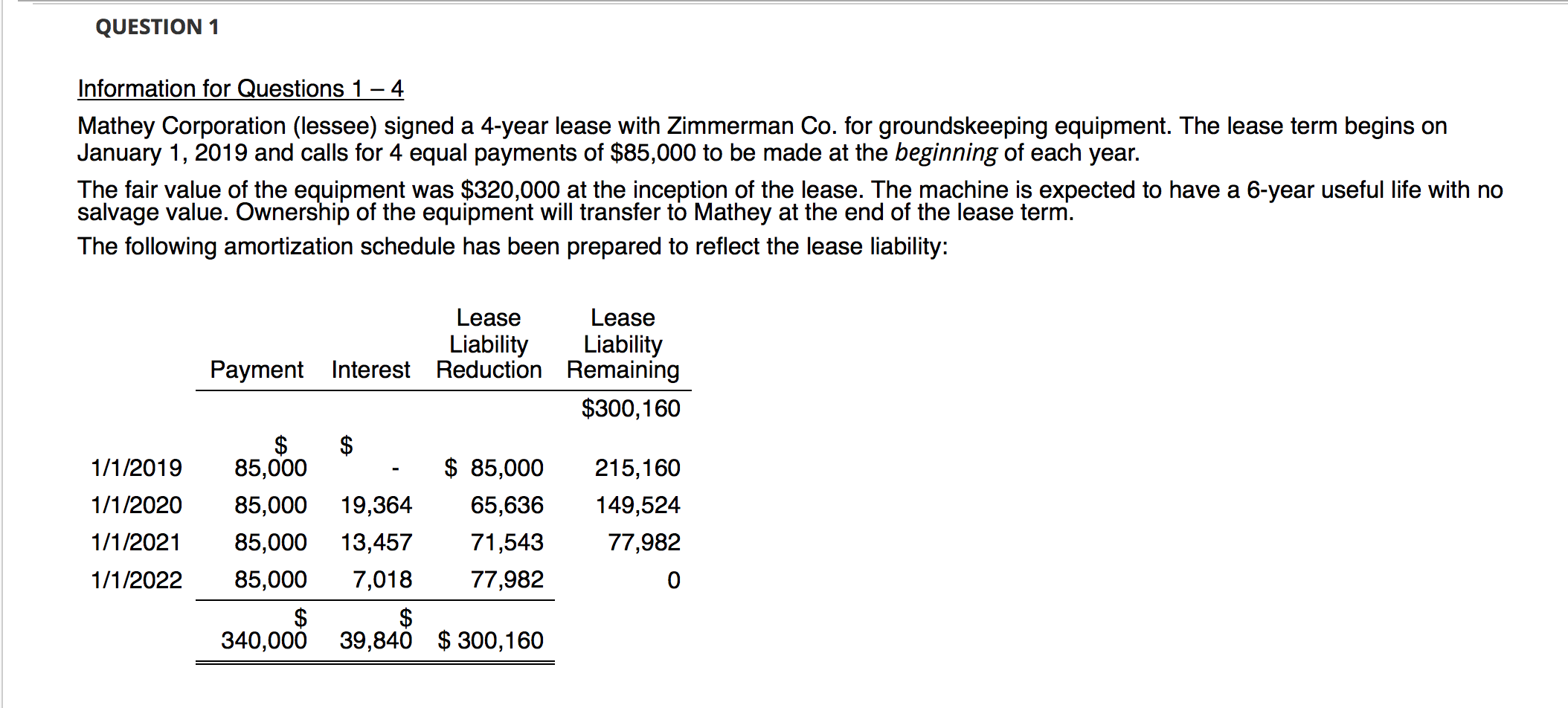 Please answer the question 2 below using the information provided. Please write