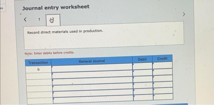 purchased $70,000 of raw materials on credit. Its Mixing department requisitioned $55,000