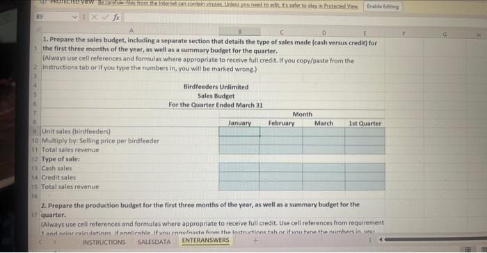 Drindiurtinn Buatinat 3. Prepare the direct materials purchases budget for the first