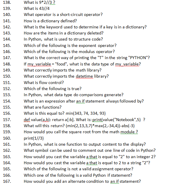 Help with Python What is 9*2//3 138 139 140 141 142 143