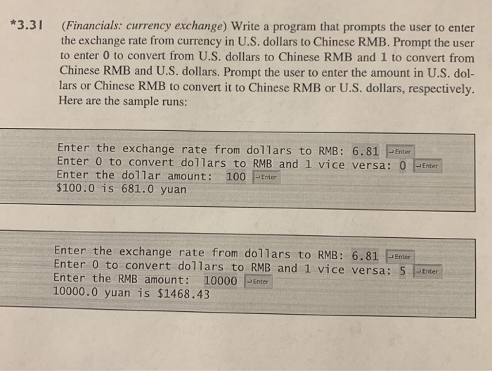 I need this created in Java programming code in the simplest