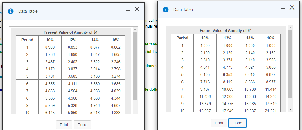 $275,000 and offers eight annual net cash inflows of $63,000. Sunway Products