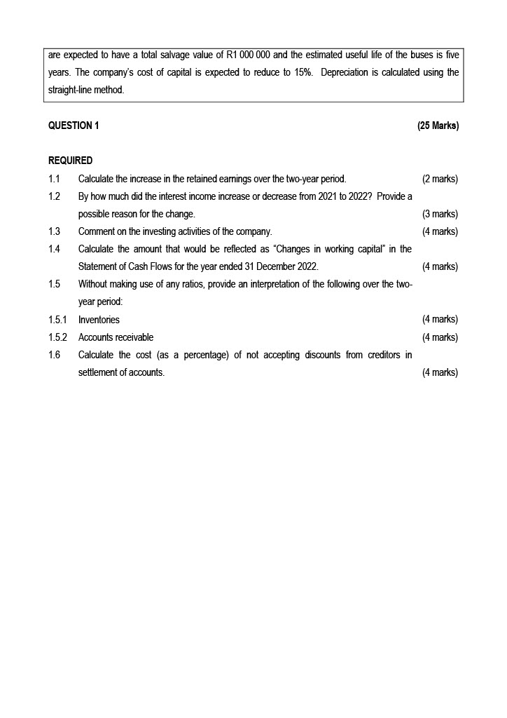  FORMATIVE ASSESSMENT 1 [100 MARKS] Read the case study and answer