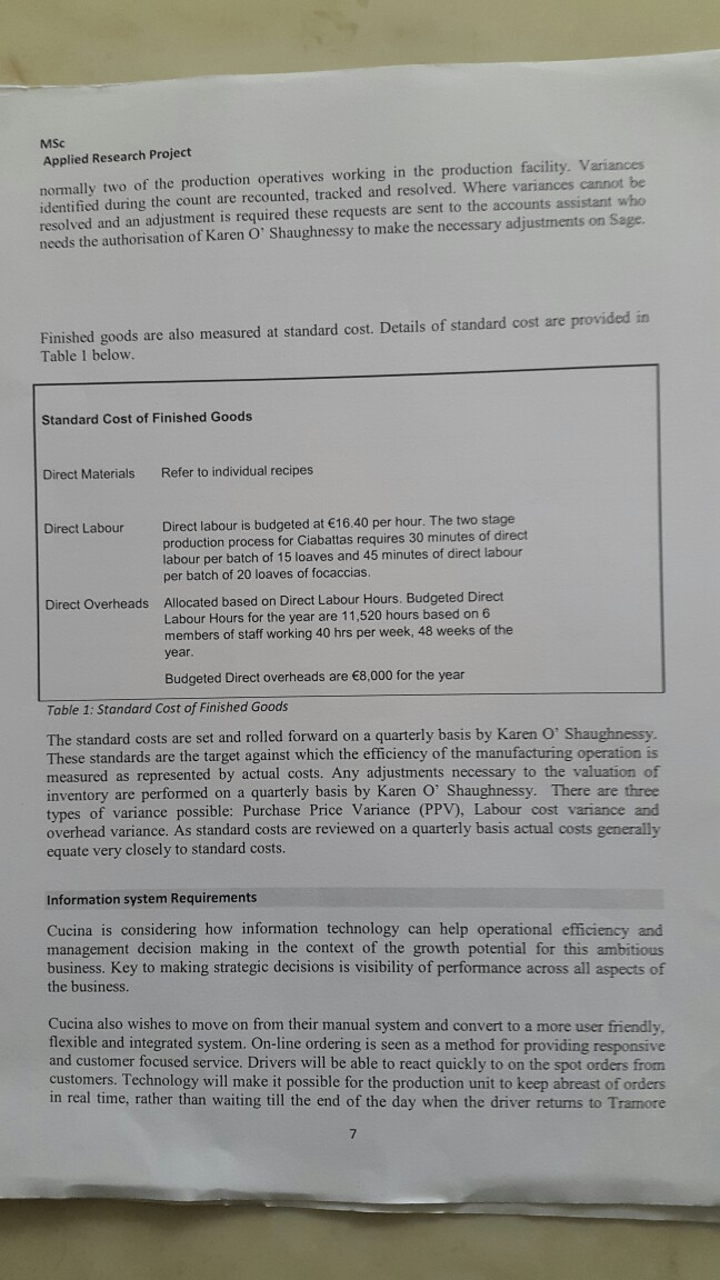 the county are handled through a distribution arrangement with Odaios Foods. Launched