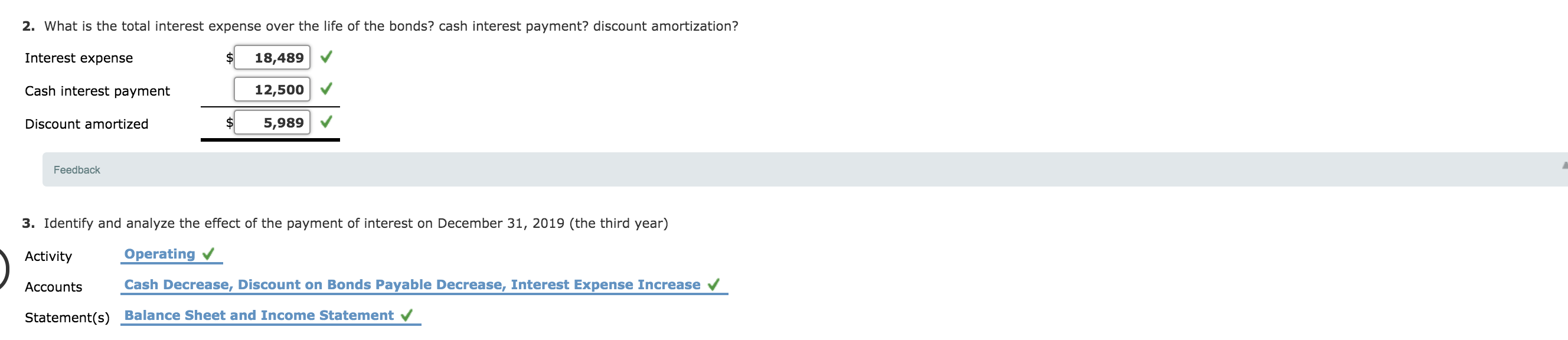 Discount Ortega Company issued five-year, 5% bonds with a face value of