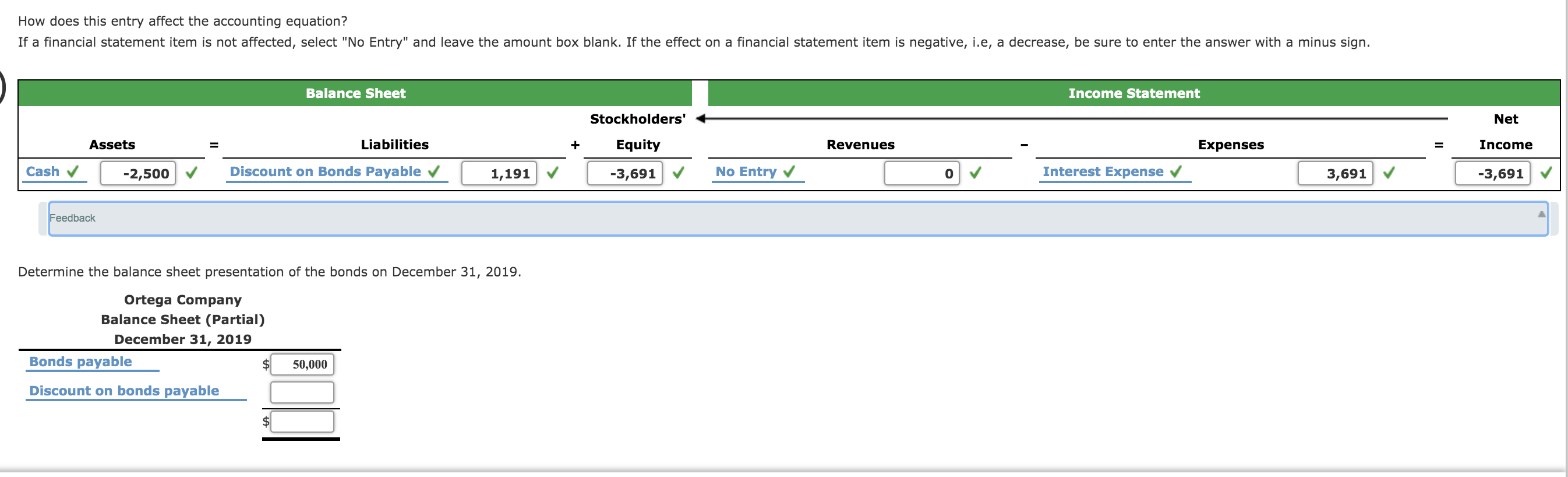 $50,000 on January 1, 2017. Interest is paid annually on December 31.