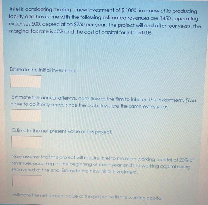 quickly please i will give you a straight like .. Intel is