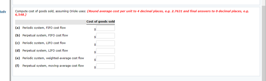 VERSION BACK NEXT Problem 8-6 Grouper Company is a multi product firm.