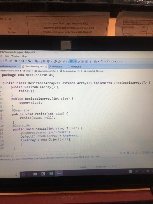 extends Array implements IResizableArray the implement will on the second page in