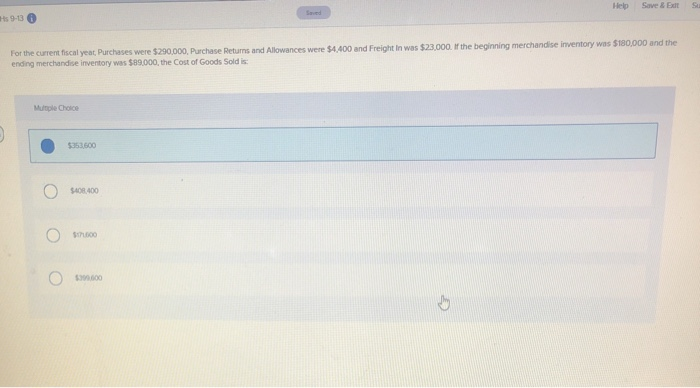  Help Save & Ext Swed Hs 9-13 For the current fiscal