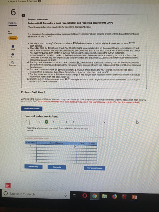 P3 The tollowing inormacon applies to the questions dtsplayed below The following