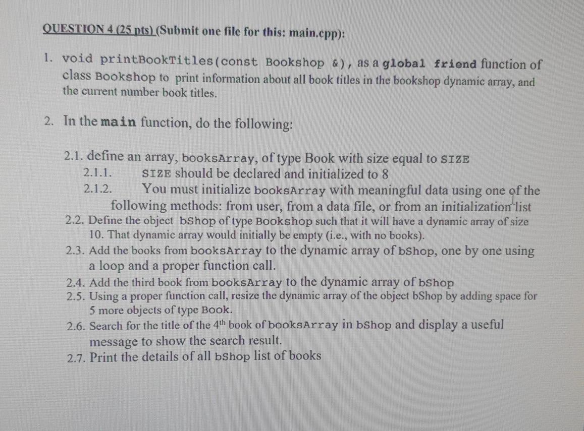 are not implemented yourself 2. This is an individual assignment. 2.1. You