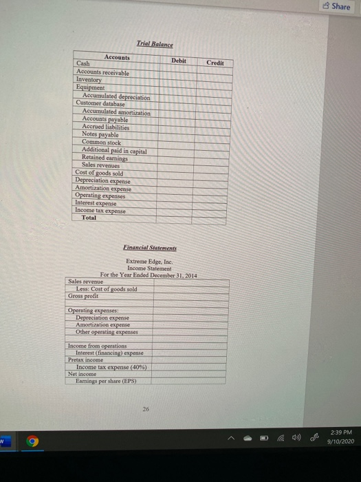 $1,200 of credit sales. 5. Matched $660 cost of goods sold to