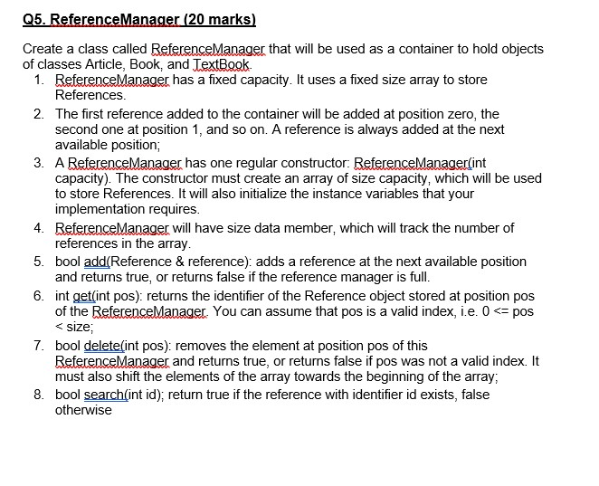  Can someone help me with this problem with Cpp please? Q5.