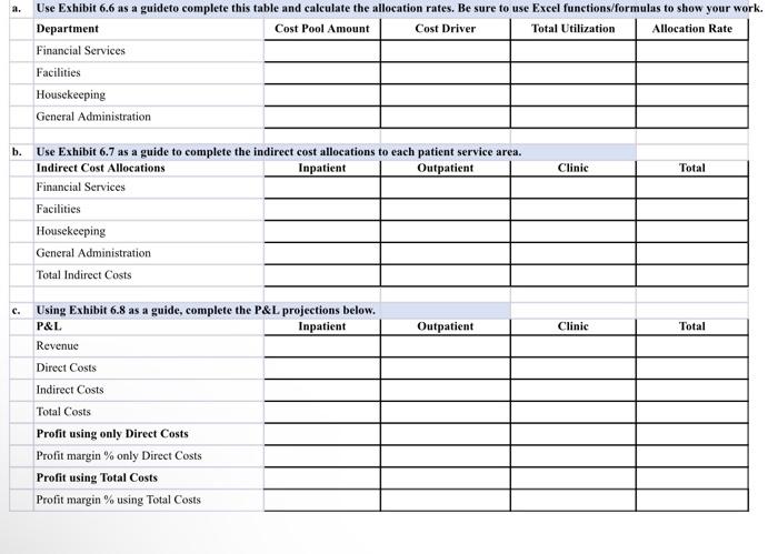 18,500,000 \\ \hline Outpatient Services & 32,600,000 \\ \hline Clinic Services &