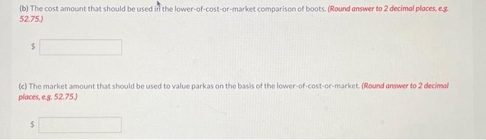 Inc's inventory, assuming Waterway uses lower-of-LIFO cost-or-market. Historical cost (per unit) Selling