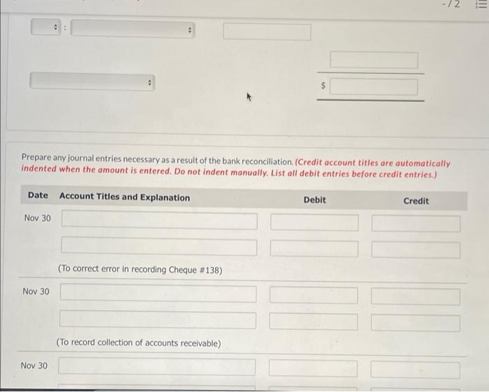 per bank of $7.120. The company's general ledger Cash account showed a