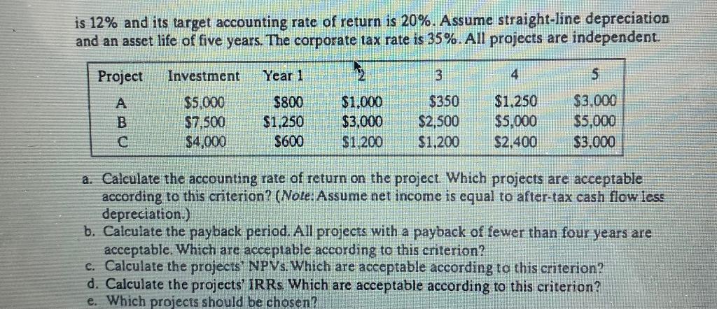 Corporation must decide on what new product lines to introduce next year.