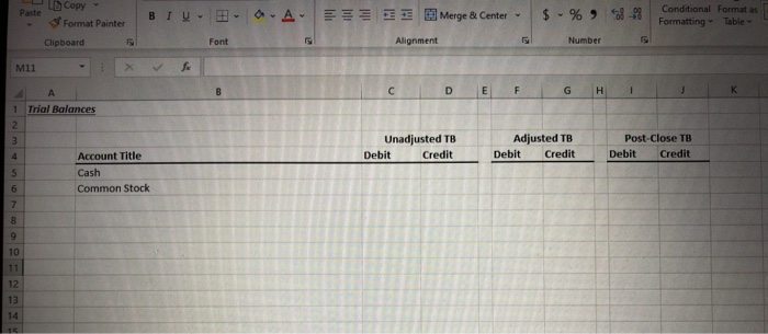 1 Thunder Inc 2 3 4 5 6 7 Required: 1) Prepare