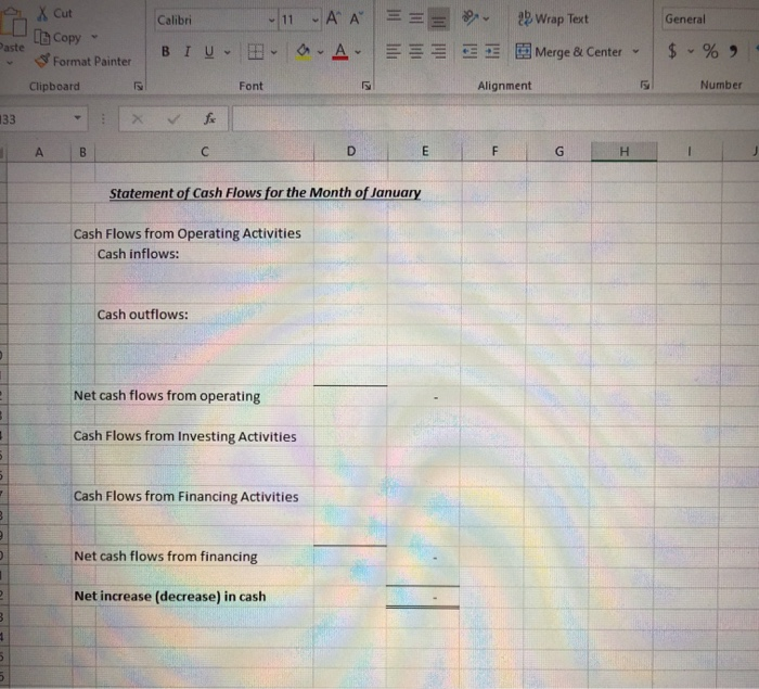 Post-Closing Trial Balance 8) Prepare all financial statements 8 9 10 11