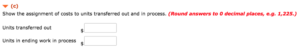 work in process: 44,800 8,500 Conversion costs 40 % Materials 100 %
