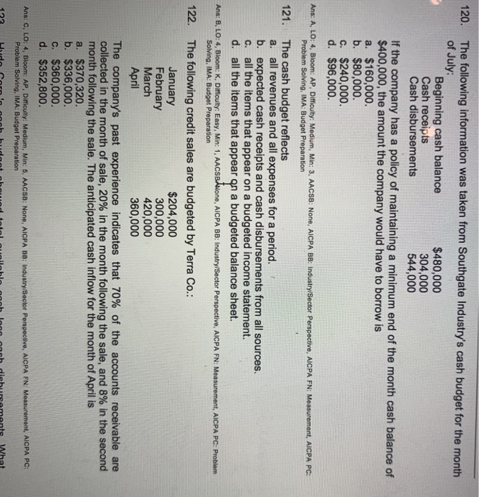 AICPA BB: Resource Management, AICPA FN: Measurement, AICPA PC: Problem Solving, IMA: